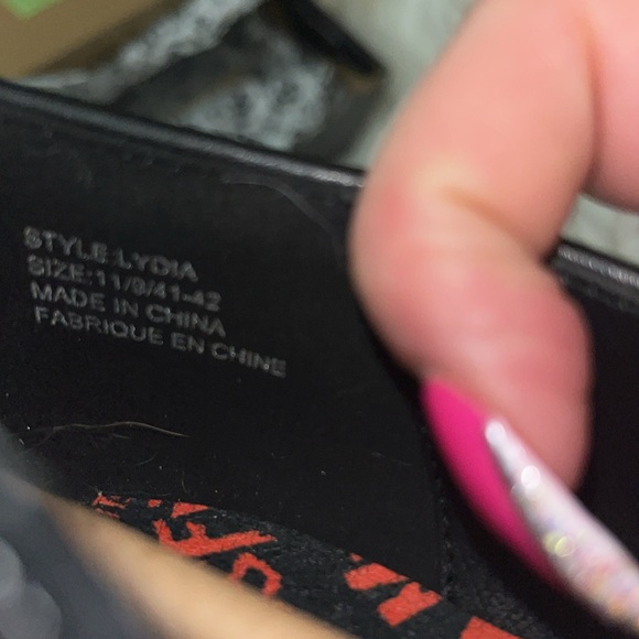 Strange cvlt misfits line women’s size 11 Lydia Flats - Picture 9 of 10